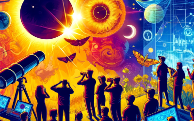 Sztuczna inteligencja rozświetla tajemnice zaćmienia Słońca: Nowe perspektywy w astronomii